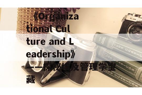  《Organizational Culture and Leadership》——探秘埃及管理学宝藏